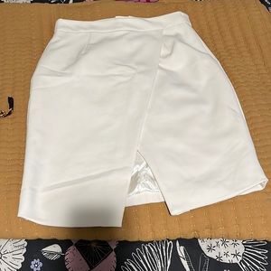 White skirt